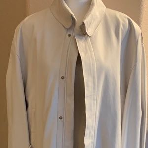 Ladies Donald J Pliner leather coat